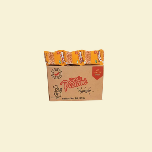 De Miller Classic peanut burger